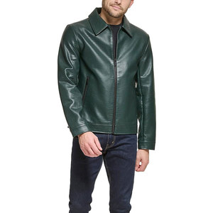 Veste en simili cuir pour homme, élégante, décontractée, inspirée des motards, légère, confortable, manteau de mode urbaine pour homme - Product Image 6