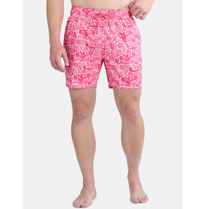 Shorts de Baño para Hombre, Estampados con Dibujos Animados, Cintura Media Elástica, Secado Rápido, 100% Poliéster, Casuales de Playa - Product Image 1