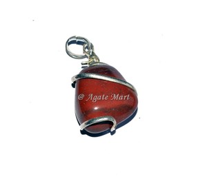 Pendentif en Lapis Lazuli sculpté de forme irrégulière, en pierre gemme naturelle de guérison, avec fil enroulé, vente en gros, commande en vrac - Product Image 6