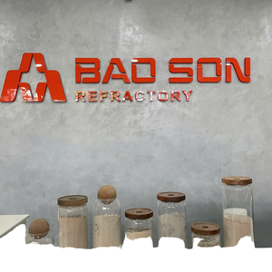 วัสดุทนไฟแบบไม่ใช่โลหะสำหรับเตาอบพิซซ่า BAO SON Firecast ปลอดภัยสำหรับอาหาร  ประกอบได้  มีส่วนผสมของ Al2O3 40%-70% สีเทา-ขาว - Product Image 6