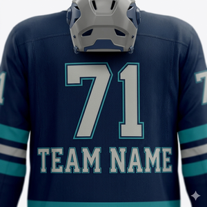 Jersey de Hockey sobre Hielo Personalizado al por Mayor OEM |   Tela de malla transpirable |   Uniformes de Hockey con Logotipo, Fabricante OEM de Uniformes de Hockey sobre Hielo - Product Image 5