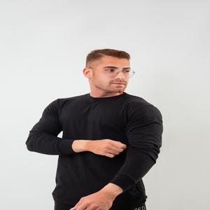 Sweat-shirt d'hiver personnalisé 100 % coton jersey, 320 GSM, col rond, streetwear, vierge, impression numérique, service OEM - Product Image 5