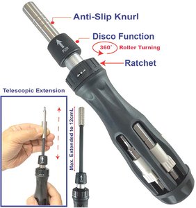 12-IN-1 Telescopic Ratchet <b>Screwdriver</b> <b>Bits</b> <b>set</b> - Product Image 4