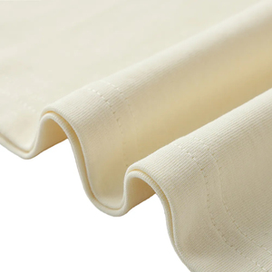 T-shirt d'été en coton 250G à col rond et manches courtes, vierge, personnalisable, avec surpiqûres contrastées – Vente en gros - Product Image 6