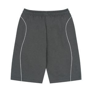 <span class=keywords><strong>Pantaloncini</strong></span> da <span class=keywords><strong>Calcio</strong></span> Neri <span class=keywords><strong>con</strong></span> Bordi Bianchi su Entrambi i Lati, Asciugatura Rapida, in Maglia <span class=keywords><strong>con</strong></span> Coulisse in Vita e <span class=keywords><strong>Tasche</strong></span>, Abbigliamento Sportivo per Corsa - Product Image 2
