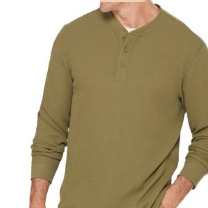 Customized Premium Quality 100% Cotton <b>Men</b> <b>T</b>-<b>Shirt</b> Casual Long Sleeve <b>Men's</b> <b>Shirts</b> Breathable <b>V</b> -<b>Neck</b> Custom Logo <b>Men</b> <b>T</b>-<b>Shirt</b> - Product Image 1