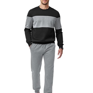 Conjunto Deportivo de Dos Tonos con Diseño Nuevo, Sudadera y Pantalones Deportivos con Estampado, Transpirable, de Felpa y Algodón - Product Image 6