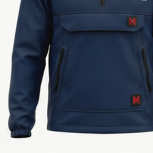 Factory Direct Unisex Hooded Coated <b>Winter</b> <b>Waterproof</b> Windbreaker <b>Jacket</b> Outdoor Streetwear with Front Logo - Product Image 2