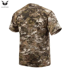 Camisas y Tops de Poliéster y Algodón con Cuentas, Transpirables, de Tela Suave, Cuello Redondo, Diseño Novedoso, Superventas, Personalizables para Caza - Product Image 3