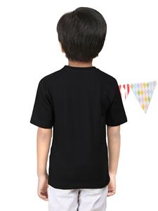 T-shirt Little Gem 100% coton pour garçons à col rond avec différentes méthodes d'impression exportées dans le monde entier - Product Image 6