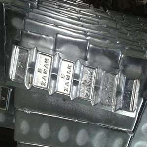 Lingotes de Aleación de Zinc Zamak 2 3 5 7 8 de Fabricante Alemán, Fundición a Presión - Product Image 1