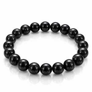 High Quality Bulk 8mm Black Tourmaline Bead <b>Bracelet</b> Natural <b>Healing</b> Crystal Stretchable Unisex Gift Grounding Protection - Product Image 1