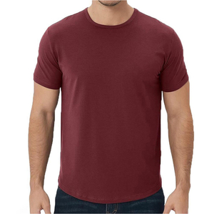 Camiseta Deportiva para Hombre, al por Mayor, Ecológica, Anti-UV, Transpirable, de Secado Rápido, Spandex/Poliéster, con Logotipo Personalizado en la Parte Delantera - Product Image 2