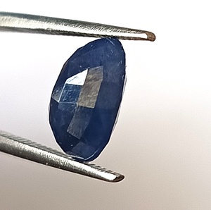 Saphir bleu naturel de 4,20 carats provenant de Birmanie, taille ovale facettée, non chauffé, pierre précieuse non montée - Product Image 4