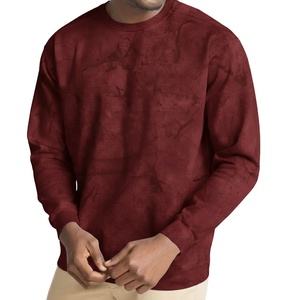 เสื้อสเวตเชิ้ตแขนยาวไซส์ใหญ่ ผ้าฝ้ายฟลีซ 100% แบบซิปและกระดุมสำหรับผู้ชาย เสื้อกันหนาว บริการ OEM แห้งเร็ว รับทำโลโก้ตามสั่ง - Product Image 3