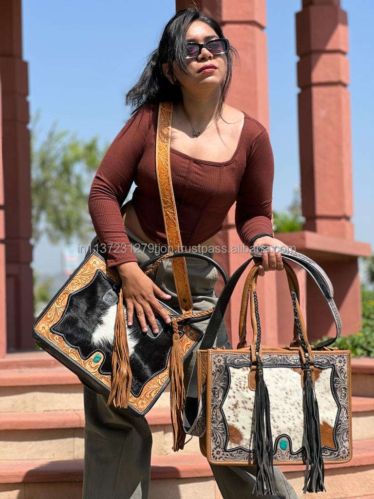 black With Tan Tooling