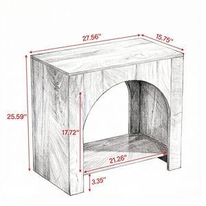 Comodini Eleganti e Impermeabili per Camera da Letto - Product Image 3