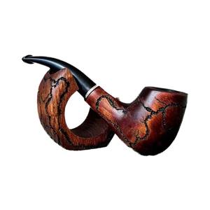 Pipe à fumer Erliao en résine noire, réutilisable, pliable, finition miroir laqué, idéale pour les fêtes et les voyages – Nouveauté promotionnelle - Product Image 3