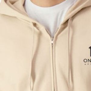 Sudadera con capucha de forro polar de peso medio para adulto, cremosa, suave, cálida, informal, cómoda, personalizada, al por mayor - Product Image 6