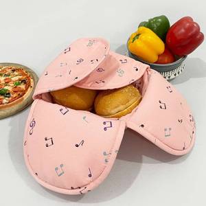 Panier à pain réutilisable en coton 100% pur de qualité supérieure, design personnalisé au prix de gros - Product Image 1