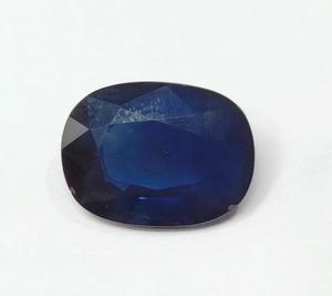 พลอยไพลินสีน้ำเงินธรรมชาติทรงรีจากแอฟริกา สำหรับทำแหวนหรือจี้ (ใช้ในโหราศาสตร์) - Product Image 3