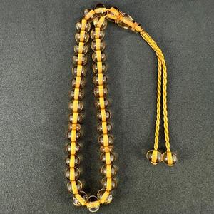 Tasbih de Resina Artesanal para Oración Musulmana, Contador de Dhikr Duradero, Accesorios Islámicos Hechos a Mano con Forma de Búho y Tema de Ángel - Product Image 4