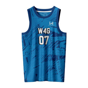 Uniformes de Baloncesto Personalizados para 4 Juegos, 100% Poliéster, Malla Transpirable, Absorbe la Humedad, Secado Rápido, Conjunto de Camisetas sin Mangas - Product Image 2