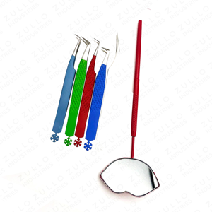 Hot Selling Coated Eyelash Extension Tweezers High Pointed Stainless Steel Eco Friendly Sustainable Precision Lash <b>Tool</b> - Product Image 2