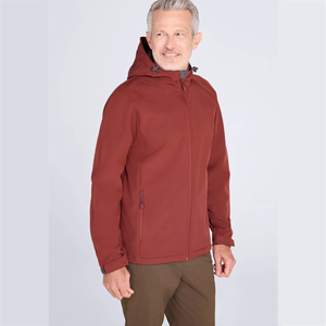 Veste softshell homme sur mesure OEM, tissu respirant, meilleure qualité, imperméable, coupe-vent, pour randonnée et sports de plein air. - Product Image 1