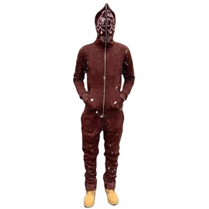 Chándal personalizado con cremallera de cara completa para hombre, venta al por mayor, chándal para correr, sudadera informal con cremallera completa, sudaderas con capucha transpirables - Product Image 3