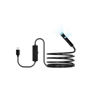 กล้องเอนโดสโคปแบบ HD ความละเอียด 1920P พร้อมไฟ LED ซูมได้ 2 เท่า สำหรับ Android IOS อุปกรณ์ตรวจสอบรถยนต์ - Product Image 1