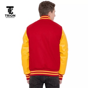 Veste universitaire bleue de qualité supérieure, dernier design, veste Letterman personnalisée pour garçons, veste universitaire pour hommes, service OEM. - Product Image 5