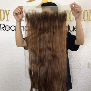 CDYHAIRVN Cheveux humains vietnamiens 100% naturels, frontal 13x4 13x6 HD transparent pour dentelle, texture personnalisée, non-remy, lisses naturels - Product Image 4