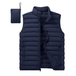2026 Mens Puffer Lightweight Vest <b>Packable</b> <b>Jacket</b> Warm Winter Outdoor Sleeveless Vest In Unique Style - Product Image 1
