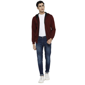 Vêtements de mode décontractés pour hommes, sweats à capuche très demandés avec fermeture éclair, coutures renforcées, impression personnalisée - Product Image 5