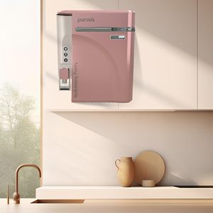 Système de purification d'eau alcaline PUROSIS RUBY PINK RO COPPER TDS avec filtre à sédiments 5 microns et matériau de cabinet de qualité supérieure - Product Image 3