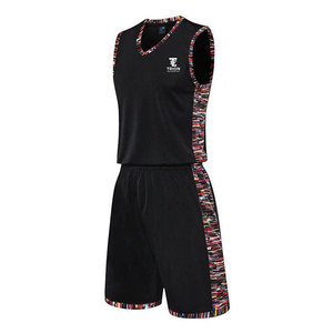 Tenue de basketball confortable et sportive, tissu à séchage rapide, tenue de basketball légère - Product Image 1
