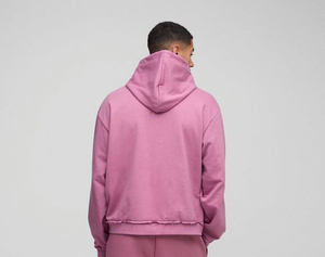 Custom Logo Oversized Hoodie <b>Men</b> Heavyweight Distressed Cotton Fleece Streetwear <b>Pullover</b> OEM Wholesale Manufacturer - Product Image 2