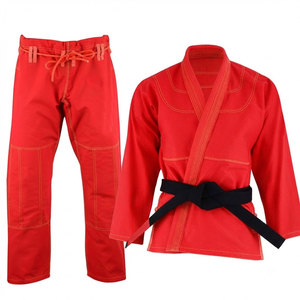 Uniforme de Jiu Jitsu BJJ Duradero y Económico, Kimono de Artes Marciales, 100% Algodón Lavado, Transpirable, Adecuado para Entrenamiento - Product Image 1