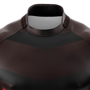 Maillot de rugby sur mesure de haute qualité à prix de gros, nouveau design, manches courtes, pour jeunes et adultes - Product Image 4