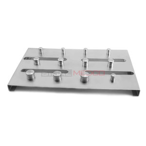High Quality German Stainless Steel Manual Rubber Dam Clamps Tray General Surgery Use CE Certified <b>3</b>-Year Warranty Custom Logo - Product Image 4
