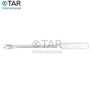 Spatule micro-laboratoire en acier inoxydable, cuillère plate carrée, outil pour la chimie, la biologie, la recherche pharmaceutique, les laboratoires - Product Image 3