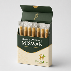 Cepillo de Dientes Herbal Premium con Sabor a Clavo, Miswak con Sabor a Clavo para una Limpieza Dental Eficaz y Cuidado Bucal Duradero - Product Image 1