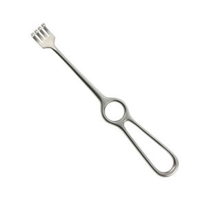 เครื่องมือผ่าตัดกระดูก Volkmann Bone Retractor 4 หัวแหลมและหัวทู่ ด้ามจับแบบห่วง สำหรับศัลยกรรมกระดูก Shuja Surgico - Product Image 1