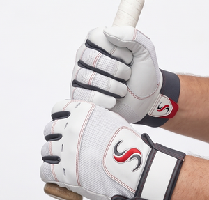 <b>S</b> Men'<b>s</b> Leather Baseball Gloves With Non-Slip Grip Breathable Full Finger Design <b>Hook</b> And Loop Closure - Product Image 4