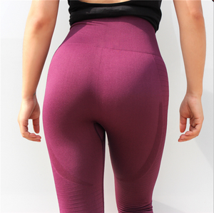 2026 Latest Design Women Legging <b>Tight</b> High Waist Fitness Running Comfortable 100% Cotton New Arrival Best Design Yoga Leggings - Product Image 4