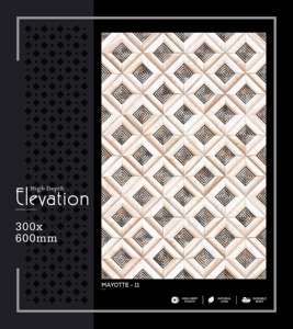 Elegante Azulejo de Porcelana de Alta Profundidad para Pared, 300x600mm, 30x60cm, 12x24, Acabado Mate, Estructura Perforada, Azulejo Decorativo para Revestimiento de Paredes - Product Image 2