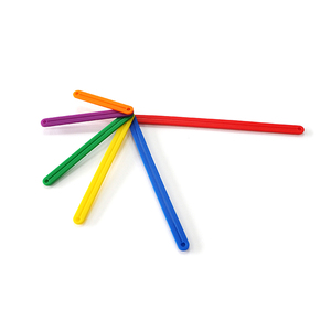 Juego de varillas de conexión geométricas de plástico de 72 piezas, varillas de construcción geométricas divertidas, tiras de barras flexibles dinámicas - Product Image 6