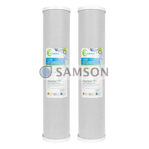 Filtre de suppression des PFAS et de la chloramine certifié ISO 9001 et 14001 pour systèmes de filtration de 5 microns, matériau conforme aux normes certifiées NSF - Product Image 1