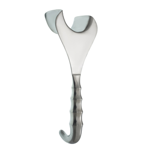 เครื่องมือผ่าตัด DeLee Universal Retractor ขนาด 9 1/2 นิ้ว ใบมีดสแตนเลสสำหรับผ่าตัด ขนาด 2.75 x 2 นิ้ว สำหรับดึงเนื้อเยื่อชั้นลึก - Product Image 3